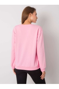 Rožinis džemperis Rue Paris-RV-BL-6669.10