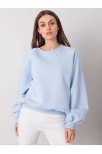 Šviesiai mėlynas džemperis Rue Paris-RV-BL-6758.50P