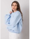 Šviesiai mėlynas džemperis Rue Paris-RV-BL-6758.50P