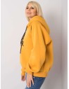 Tamsiai geltonas džemperis Ex Moda-EM-BL-651 / 3.39X