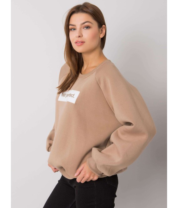 Smėlio spalvos džemperis Ex Moda-EM-BL-652.13P