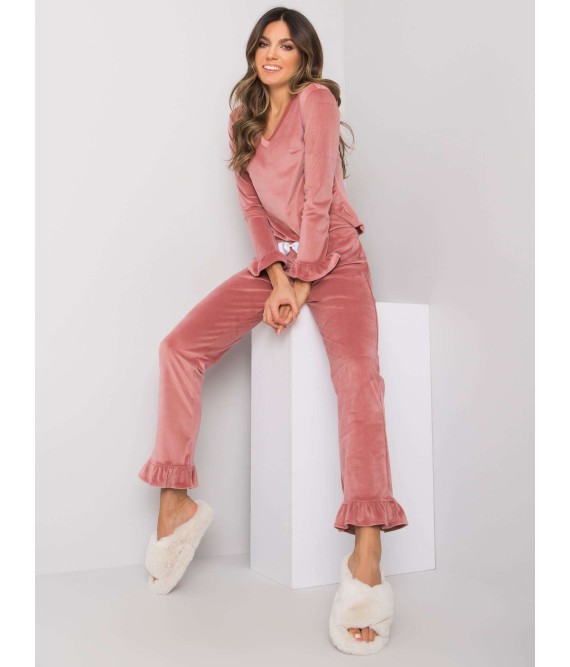 Šviesiai rožinė pižama Rue Paris-RV-PI-7394.23X