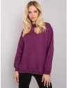 Tamsiai violetinis džemperis Basic Feel Good-RV-BL-7447.29