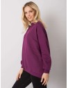 Tamsiai violetinis džemperis Basic Feel Good-RV-BL-7447.29