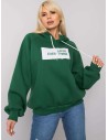 Tamsiai žalias džemperis Ex Moda-EM-BL-651 / 2.41X