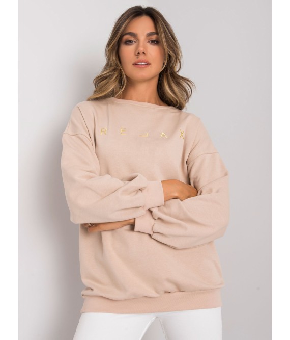 Smėlio spalvos džemperis Ex Moda-EM-BL-536 / 2.04