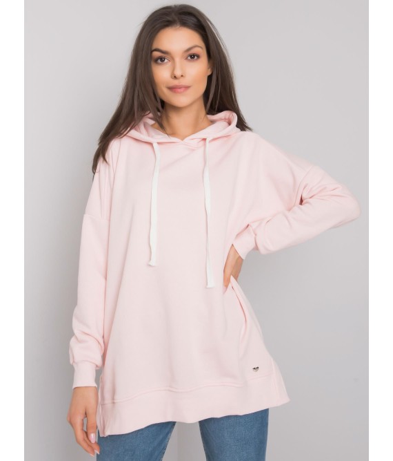 Šviesiai rožinis džemperis Basic Feel Good-RV-BL-7190.38X