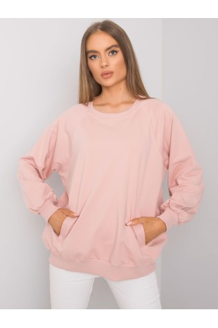 Šviesiai rožinis džemperis Rue Paris-RV-BL-7191.37P