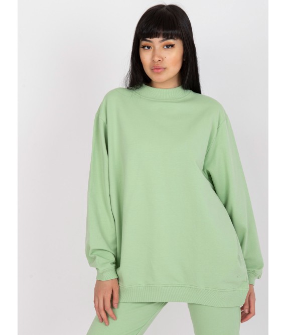 Šviesiai žalias džemperis Basic Feel Good-AP-BL-A-R001