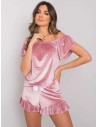 Tamsiai rožinė pižama Rue Paris-RV-PI-7396.30X