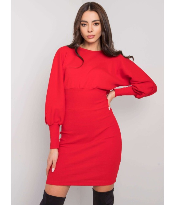 Raudona suknelė Rue Paris-RV-SK-6079.65