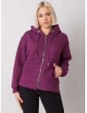 Tamsiai violetinis džemperis Basic Feel Good-RV-BL-7451.23