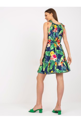 Vasariška suknelė su tropiniais raštais-WN-SK-0806-1.63P