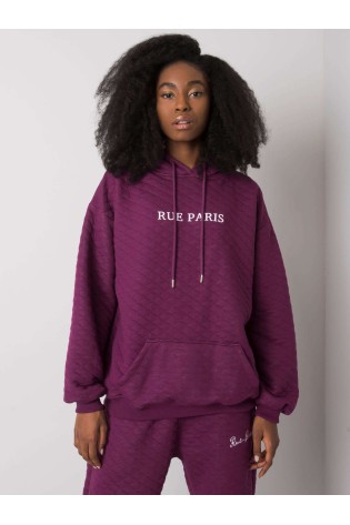 Tamsiai violetinis džemperis Rue Paris-RV-BL-7452.16