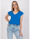 Tamsiai mėlyni marškinėliai Rue Paris-RV-TS-7543.12X