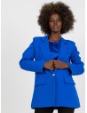 Tamsiai mėlynas švarkelis moterims Italy Moda-DHJ-MA-15556.22X