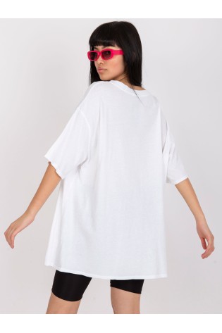 Balti marškinėliai Italy Moda-DHJ-TS-6862.24X