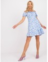 Šviesiai mėlyna suknelė Rue Paris-RO-SK-2522-6.03P