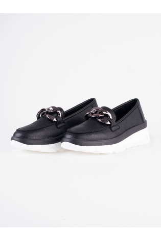 Stilingi aukštos kokybės patogūs juodos spalvos batai-XY23-10843B