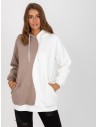 Dviejų spalvų džemperis moterims-RV-BL-8233.32X
