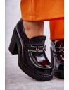 Natūralios odos madingi juodi batai-20116 NAPL CZAR+CN