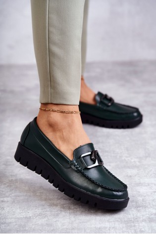 Juodos klasikinės spalvos stilingi batai-MK757 ZIE/PU