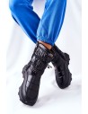 Juodos spalvos šilti žieminiai batai-21SN26-4353 BLK