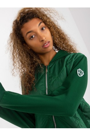 Žalias džemperis su emblema-RV-BL-8226.11X
