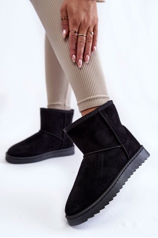 Komfortiški žieminiai batai-20213-4A BLACK