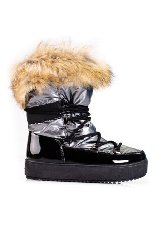 Moteriški sniego batai su platforma-OX2067DK.G