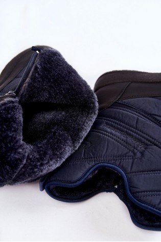 Lengvi šilti patogūs žieminiai batai-21SN26-4276 NAVY