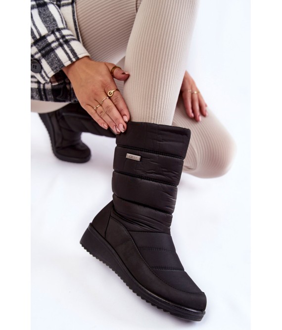 Lengvi šilti patogūs žieminiai batai-22SN26-5028 BLACK