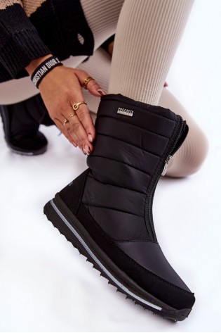 Šilti žieminiai batai-PROGJ-22-129 BLACK