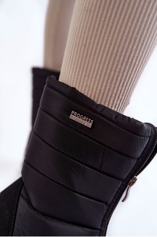 Šilti žieminiai batai-PROGJ-22-129 BLACK
