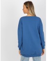 Mėlynas džemperis moterims-RV-BL-8310.60