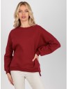 Bordo džemperis moterims-RV-BL-8261.51