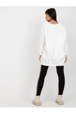 Baltas ilgesnis džemperis-EM-BL-U623.63P