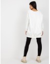 Baltas ilgesnis džemperis-EM-BL-U623.63P