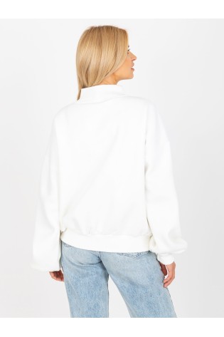 Baltas džemperis su užrašu-EM-BL-643.39X
