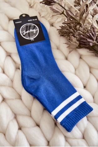 Medvilninės kojinės-SK.23154/X30097 BLUE