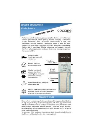 Coccine Thermoactive Cool Fresh Dry vidpadžiai-665/141 COOL & FRESH