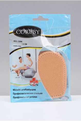 Pakulnės CORBBY Leather Cork-HEEL CORK FOR LADY/MAN