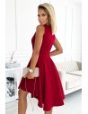 Elegantiška puošni raudona suknelė Numoco 397-1