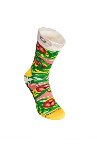 Rainbow Socks 1 Pair Italian Pizza Socks-SK.23537/PIZZA-1