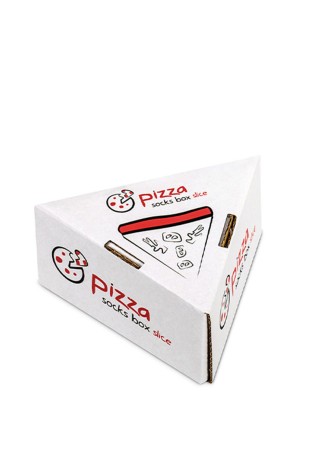 Linksmos kojinės "picos" dėžutėje-SK.23542/PIZZA-6