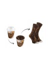 Linksmos kojinės American coffee puodelyje, 1 pora-SK.23599/AMERICANO