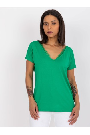 Žali marškinėliai moterims-RV-TS-7665.91