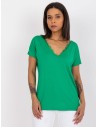 Žali marškinėliai moterims-RV-TS-7665.91