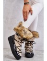 Šilti patogūs žieminiai batai-HY821-63 KHAKI