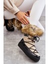 Šilti patogūs žieminiai batai-HY821-63 KHAKI